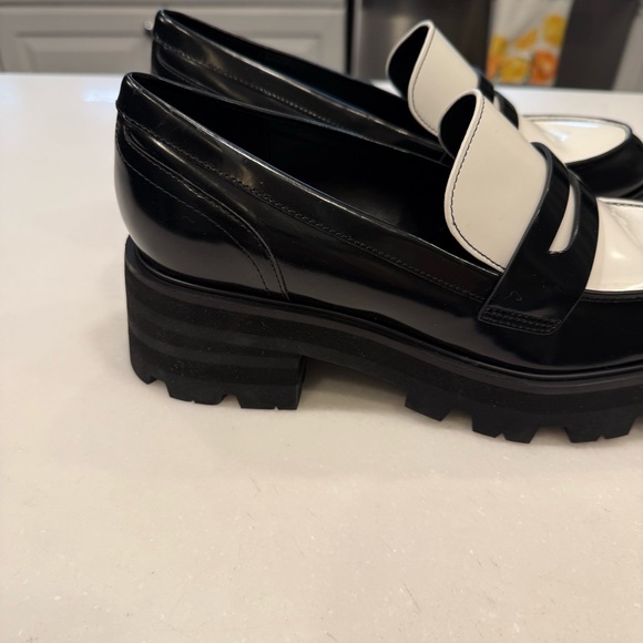 Marc Fisher Black and White Loafers - Picture 3 of 8